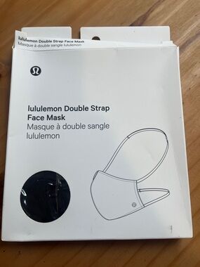 lululemon athletica Double Strap Face Mask - Black Packaging